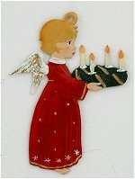 Angel with Advent Wreath